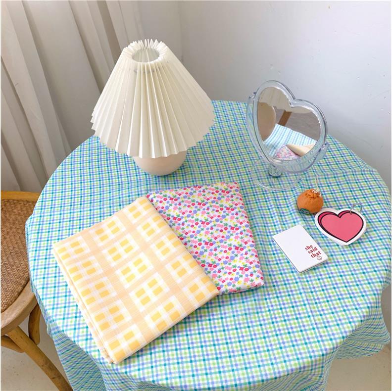 New arrival fresh Tablecloth Check Floral Cloth for..